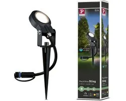 Plug & Shine LED-tuinspots Sting Losse spot IP67 3000K 6,4W Antraciet