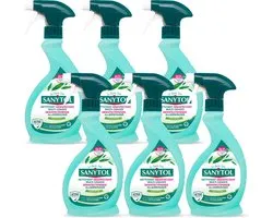 Sanytol Desinfecterende Allesreiniger Spray 500 ml – Multi-Oppervlakte Reiniger – verwijdert 99,9% van bacteriën en virussen – 6 stuks