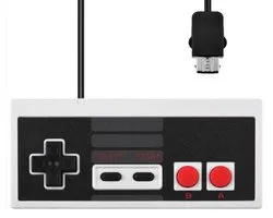 Dolphix - Controller voor de Nintendo Mini Classic NES in het grijs (2016 model)