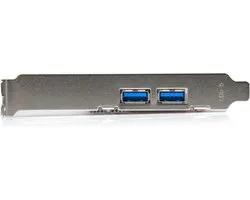 StarTech.com Carte PCI Express USB 3.0 à 4 ports 2 externes, 2 internes d'alimentation SATA