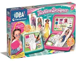 Clementoni Idea - Fashion Designer - Mode Ontwerpen Voor Kinderen - Hobbypakket - Vanaf 7 jaar