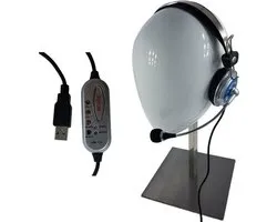Ecolle - Bedrade stereo USB-headset voor callcenters
