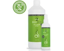 Ecodor EcoSmoke - Value Pack - Flacon pulvérisateur 250 ml + flacon recharge 1 litre - Désodorisant anti-odeur de fumée, nicotine - Désodorisant Vegan & Ecologique