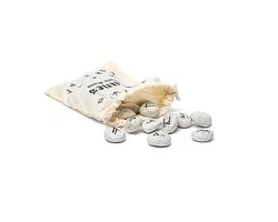 Yogi & Yogini - Runic Oracle Game - céramique - sac en coton