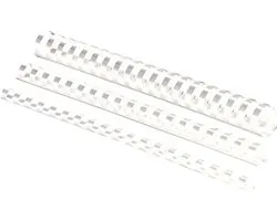 Épines Fellowes 10 mm blanches, 100 pièces