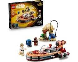 LEGO® Star Wars™ SMART Play™ : Le Landspeeder™ de Luke - Ensemble de construction pour jeu d'action - Ensemble compatible avec une balise SMART et 2 mini-figurines LEGO - Cadeau pour garçons, filles et enfants à partir de 6 ans - 75420