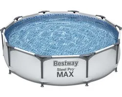 Bestway Zwembad Steel Pro MAX 56406 - FrameLink Systeem - Eenvoudig op te Zetten - 305 x 76 cm
