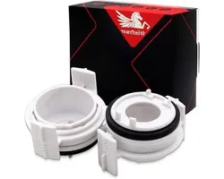 WinPower H7 Xenon Gloeilamp Adapter Houder Clips Retainer Lampvoet Ondersteuning Contactdoos Compatibel met E46 E65 E90, 2 stuks