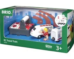 BRIO Witte RC locomotief met afstandsbediening - 33510 - Treinbaanonderdeel