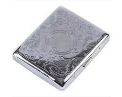 Luxe Sigarettenhouder - Sigaretten box 3 - Sigaretten opbergdoosje - Sigaretten Koker Metaal - 20 sigaretten - Cigarettecase