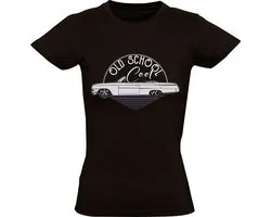 Vintage Car - Old School Dames T-shirt - auto - sportwagen - retro