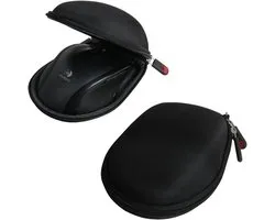 Draagbare Hard EVA Opbergcase met Carabiner voor Logitech Draadloze Marathon M705 - Compact en Beschermend Accessoire voor Muis en Toebehoren