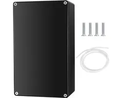 SnelShoppen - Waterproof Junction Box IP65 Elektrische Projectdoos ABS 200x120x75mm Buiten Binnen Kabeldoos Waterdicht