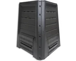 Composteur bio noir 340L | bac à compost | Bac à composter | Tonnes de Compost pour le jardin