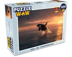 Orka - Zee - Zonsondergang
