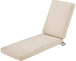 Classic accessories Montlake Chaise Cushion Foam & Slip Cover