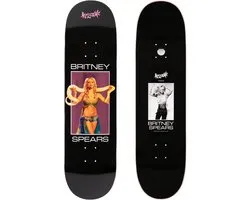 Britney Spears Skateboard Deck – Blackpink Foil – 8.5 Inch – Snake Graphic – Collector Deck