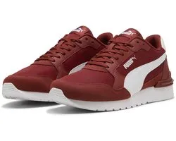 PUMA ST Runner v4 NL Unisex Sneakers - Bordeaux Red-PUMA White