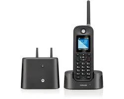 Motorola O201 Téléphone DECT Noir Identification de l'appelant