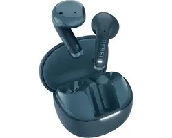 Fresh 'n Rebel Twins Core 2 - Écouteurs sans fil - Écouteurs Bluetooth avec 40 heures de temps de lecture - Met Microphone et App - Steel Blue