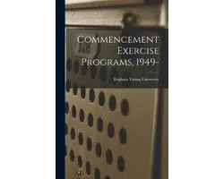 Commencement Exercise Programs, 1949-