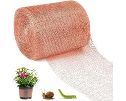 Vastsea Copper Tape Against Sails, Copper Net, Copper Mesh, Flexible Copper Net, for Home Garden Garden Wild Animal - ShopVlot