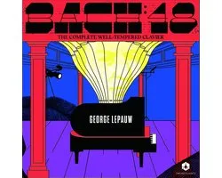 George Lepauw - J.S. Bach: The Complete Well-Tempered Clavier - Complete Prelude (5 CD)