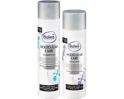 Balea Professional Molecular Care Set - Shampoo & Conditioner | 1x250ml 1x 200ml - Intensieve Herstelverzorging - Voor Beschadigd & Gestrest Haar