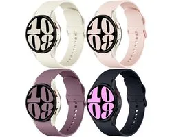 Easuny Strap Compatible with Samsung Galaxy Watch 7 6 5 4 FE Strap 40mm 44mm, No Gap Silicone Straps for Galaxy Watch - ShopVlot