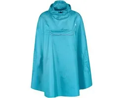 BJØRNSON Haps Rain Poncho Bicycle Ladies & Men - Bicycle Poncho - Aqua blue