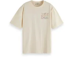 Scotch & Soda Washed Artwork Loose T-Shirt