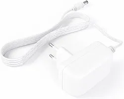 GO SOLID! Adapter (wit) geschikt voor Google Nest Hub Max, Google Nest Audio
