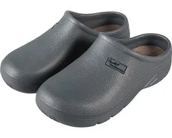 Tuinklompen Dames | Grijs | Maat 39 | Klompen Dames | Tuinschoenen | Garden Clogs dames | Schoenklompen | Werkklompen