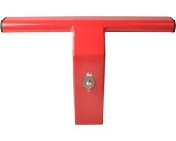 Serrure de barre de remorquage en métal, sécurité de porte arrière.