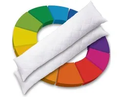 2x body pillow sloop - Body Pillow Kussenbeschermer gewatteerd (set van 2) - body pillow kussensloop - body pillow kussensloop - Ondersteunend Lichaamskussen Kussenbeschermer - bodypillow kussensloop
