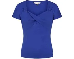 Banned - She Who Dares Top - XL - Blauw