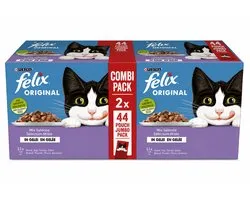 Purina Felix Original Mix Selection en gelée - 88 x 85 g
