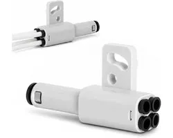 Compatibel met X1 P1 P2S H2C H2D H2S - 4-in-1 PTFE-adapter als PTFE-adapter Expansiepoort Filamentaansluiting voor bambulab ams multimateriaalondersteuning en speciale filamenten