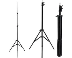 Maclean MC-163 statief voor 12 "ringlicht verstelbare hoogte 62-190 cm verlichting statief lamp statief 3kg draagvermogen licht statie