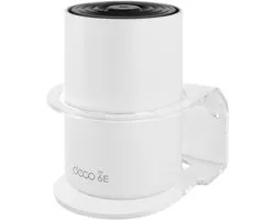 Thijox - Wandmontage Houder voor TP-Link Deco XE75, XE75 Pro, AXE5400, X15 - 2 Stuks - Verhoogde Stabiliteit, Makkelijk Te Installeren, Wit