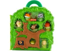 Mattel Little People, mallette Amis de la Forêt