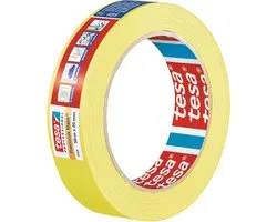 Tesa Professional Precision Mask - Maskeringstape - 50m - 38mm - Geel