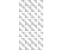 Square Acrylic Mirror, 15x15x0.2cm Adhesive Bathroom Mirror, No Drilling Decoration for Home, Dorm, Wall Mounting, Reflective Sheet Set