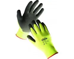 Dunne handschoen met grip Palawan 8/M - stratenmaker - 12 paar