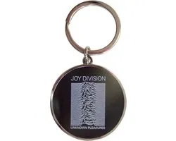Joy Division - Unknown Pleasures Sleutelhanger - Zwart