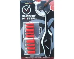 Silicone Master Tuitjes - 9dlg. afstrijkset voor siliconen