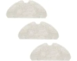 Pièces de rechange, 3 pièces de chiffons de nettoyage, Convient pour Dreame D10S, D10S Pro, D9 Max Gen 2, D9 Max White, F9 Pro robot aspirateur, pièces de rechange, tampon de serpillère de remplacement
