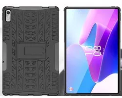 EtuiTab Lenovo Tab P11 2GEN - Tablethoes - Niebieski - Silicoon & PU - Met Standaard