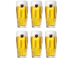 Jupiler - Bierglas 33cl - 6 stuks