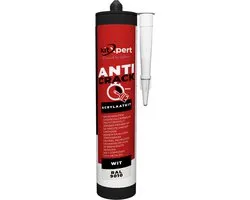 KitXpert Anti-Crack Acrylaatkit 310ml - Wit RAL9010